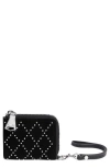 Aimee Kestenberg Ava Leather Wristlet Wallet In Lattice Studs