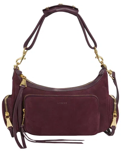 Aimee Kestenberg Away We Go Convertible Leather Shoulder Bag In Brown