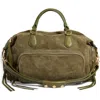 Aimee Kestenberg Away We Go Suede Shoulder Bag In Kelp Suede