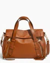 Aimee Kestenberg Bali Double Entry Satchel In Brown