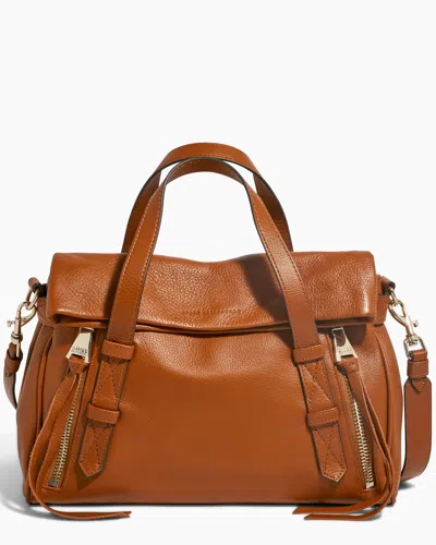 Aimee Kestenberg Bali Double Entry Satchel In Brown