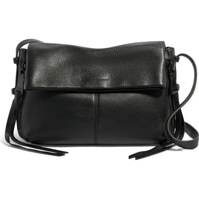 Aimee Kestenberg Bali Leather Crossbody Bag In Black W/black