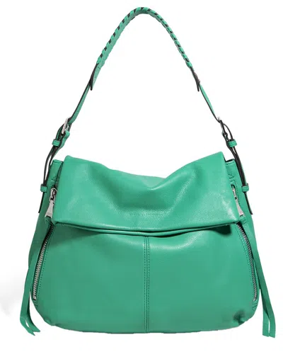 Aimee Kestenberg Bali Leather Hobo Bag In Green