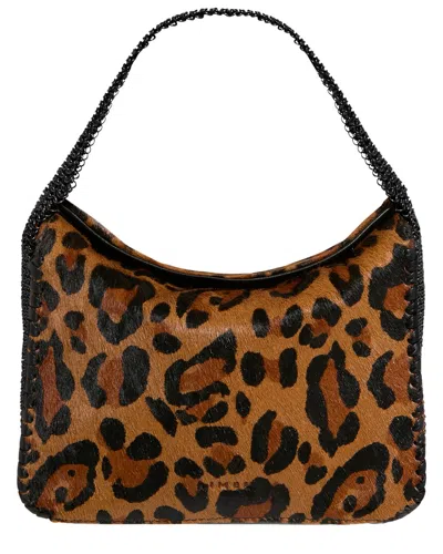 Aimee Kestenberg Chain-mail Leather Top Handle Bag In Brown