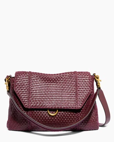 Aimee Kestenberg Chelsea Convertible Flap Shoulder In Purple