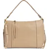 Aimee Kestenberg Convertible Leather Shoulder Bag In Brown