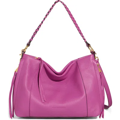 Aimee Kestenberg Convertible Leather Shoulder Bag In Orchid