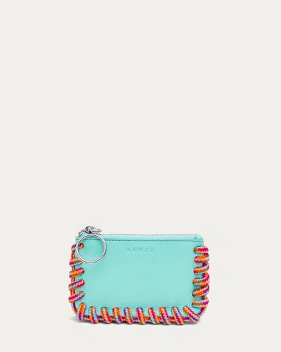 Aimee Kestenberg Cord Zip Pouch In Blue