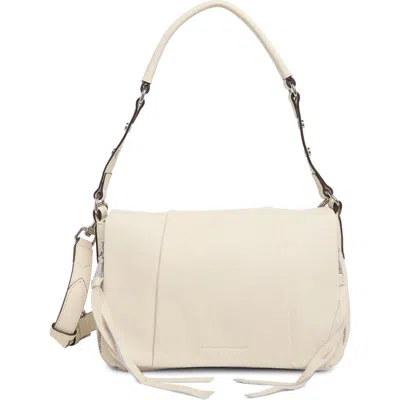 Aimee Kestenberg Corfu Convertible Shoulder Bag In Vanilla With Silver