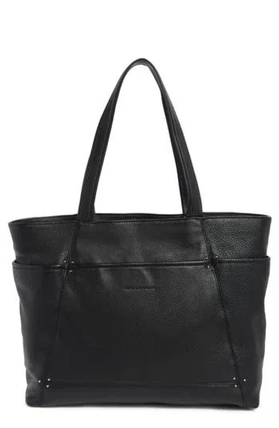 Aimee Kestenberg Dapper Leather Tote Bag In Black