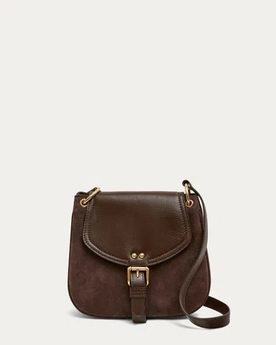 Aimee Kestenberg Dash Mini Crossbody In Fudge Suede