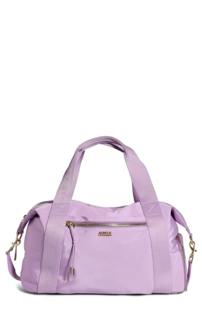 Aimee Kestenberg Duffle Bag In Lilac