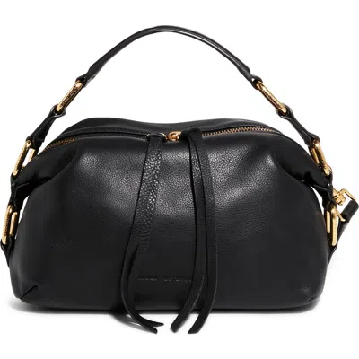 Aimee Kestenberg Dumpling Leather Top Handle Bag In Black