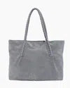Aimee Kestenberg Embrace Tote Graphite Suede In Gray