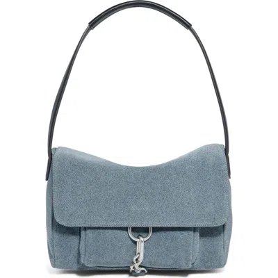Aimee Kestenberg Essex Shoulder Bag In Denim Leather