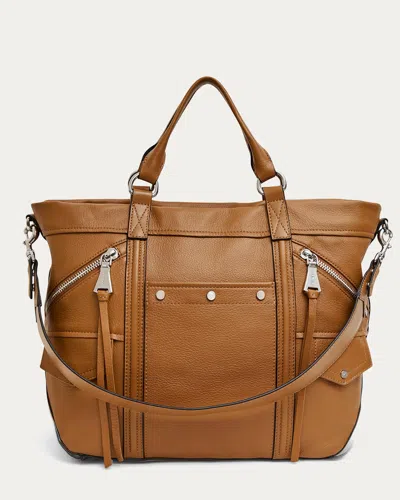 Aimee Kestenberg Fair Game Convertible Tote In Brown