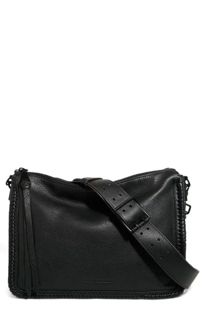 Aimee Kestenberg Famous Leather Large Crossbody Bag In Black Black