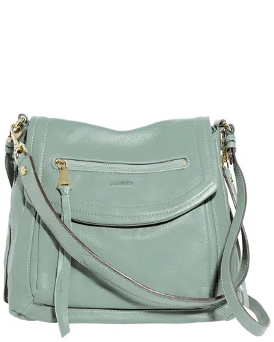 Aimee Kestenberg Fifth Ave Convertible Leather Shoulder Bag In Brown