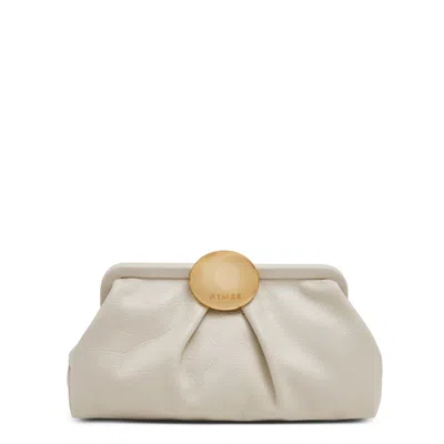 Aimee Kestenberg Full Circle Clutch In White
