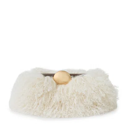 Aimee Kestenberg Full Circle Convertible Clutch In White