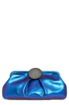 Aimee Kestenberg Full Circle Leather Frame Clutch