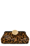 Aimee Kestenberg Full Circle Leather Frame Clutch