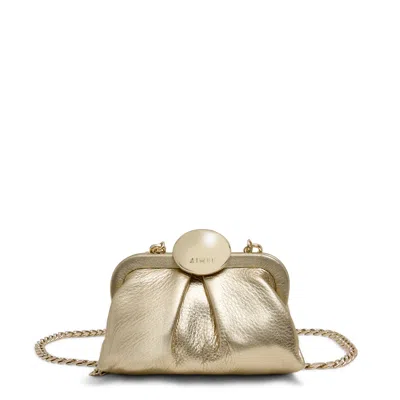 Aimee Kestenberg Full Circle Micro Crossbody In Gold