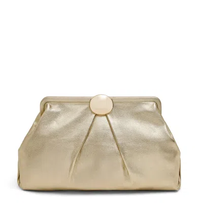 Aimee Kestenberg Full Circle Xl Clutch In Gold