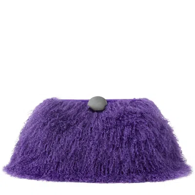 Aimee Kestenberg Full Circle Xl Clutch In Purple