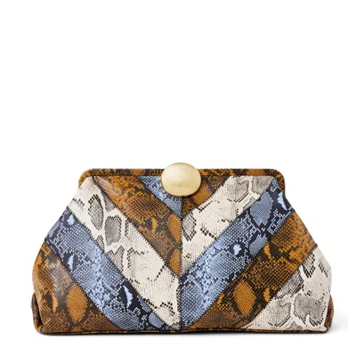 Aimee Kestenberg Full Circle Xl Clutch In Brown