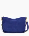 Aimee Kestenberg Gramercy Suede Messenger Bag In Blue