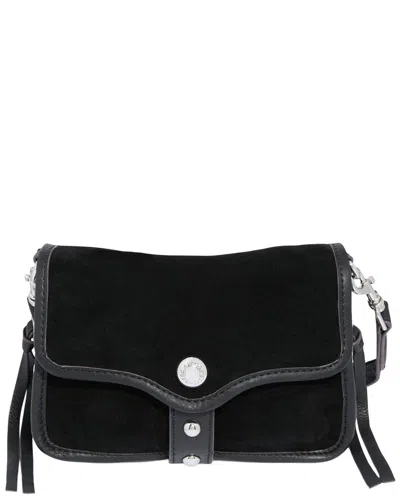 Aimee Kestenberg Great Escape Mini Leather Crossbody In Black