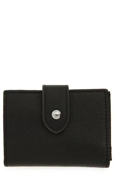 Aimee Kestenberg Highland Bifold Leather Card Case In Black