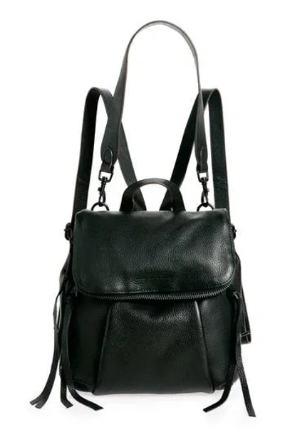 Aimee Kestenberg Horizon Convertible Leather Backpack In Black