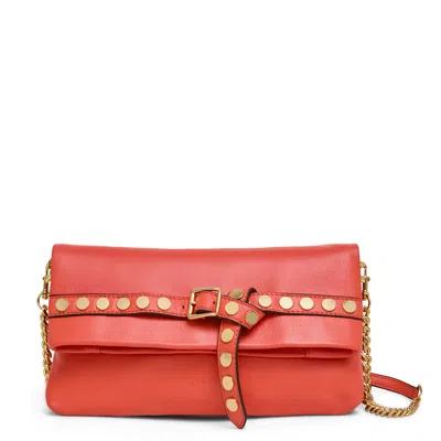 Aimee Kestenberg Jagger Clutch In Soft Coral