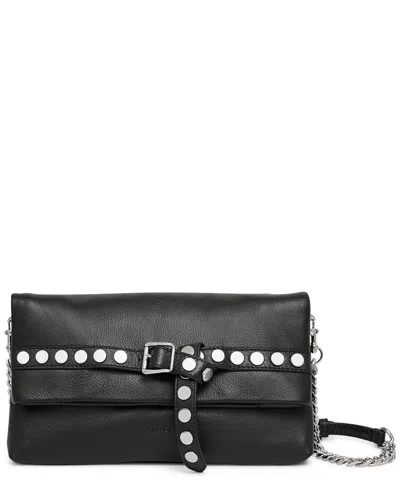 Aimee Kestenberg Jagger Leather Clutch In Burgundy
