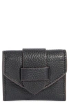 Aimee Kestenberg Keisha Leather Flap Wallet In Black