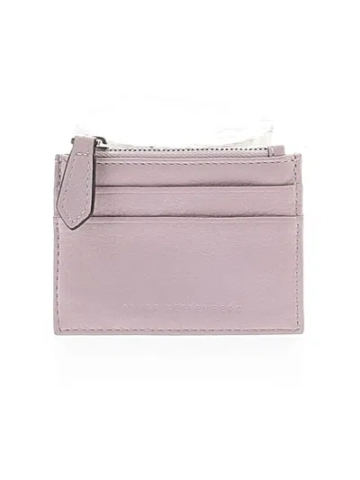 Pre-owned Aimee Kestenberg Leather Card Holder In Purple