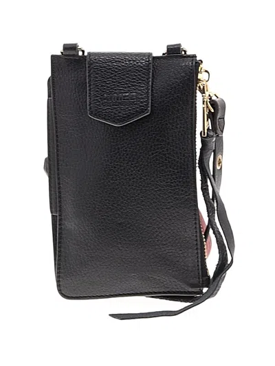 Pre-owned Aimee Kestenberg Leather Crossbody Bag In Black