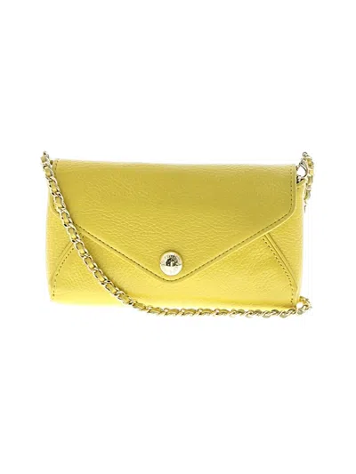 Pre-owned Aimee Kestenberg Leather Crossbody Bag In Yellow