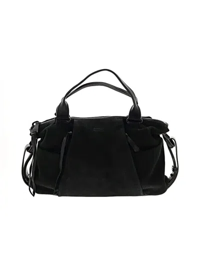Pre-owned Aimee Kestenberg Leather Shoulder Bag In Black