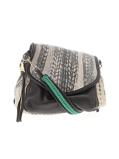 Pre-owned Aimee Kestenberg Leather Shoulder Bag In Gray