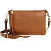 Aimee Kestenberg Madrid Leather Crossbody Bag In Chestnut