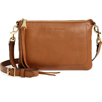 Aimee Kestenberg Madrid Leather Crossbody Bag In Brown