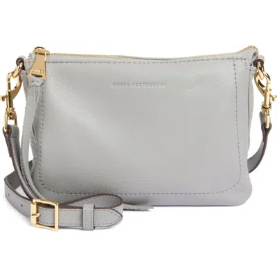Aimee Kestenberg Madrid Leather Crossbody Bag In Platinum