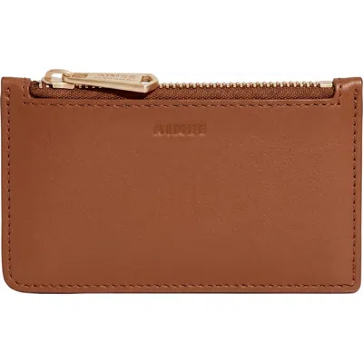 Aimee Kestenberg Melbourne Leather Wallet In Brown