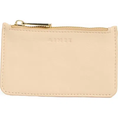 Aimee Kestenberg Melbourne Leather Wallet In Driftwood