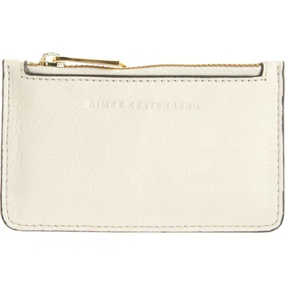 Aimee Kestenberg Melbourne Leather Wallet In Vanilla