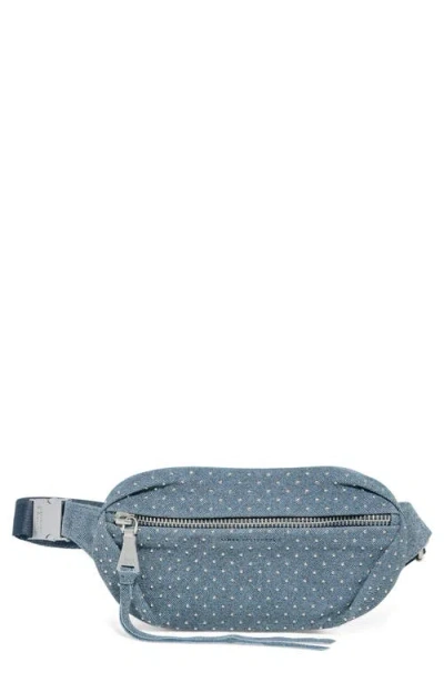Aimee Kestenberg Milan Belt Bag In Denim Studded