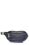 Aimee Kestenberg Milan Leather Belt Bag In Ink Blue